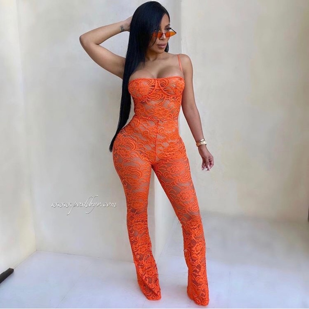 Lace jumpsuit